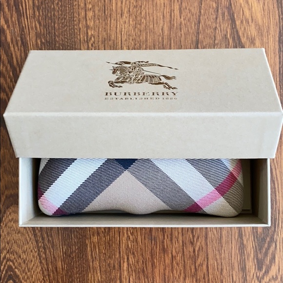 Burberry Accessories - Burberry eyeglass case with box